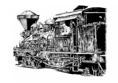 Historic Steam Locomotive by Kulik