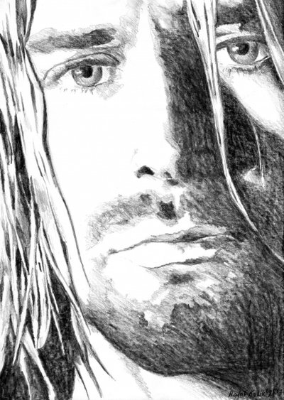Portrait Silhouette Art Drawing Sketch 18 by Kulik