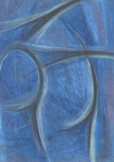 Sensual Blue Forms by Kulik