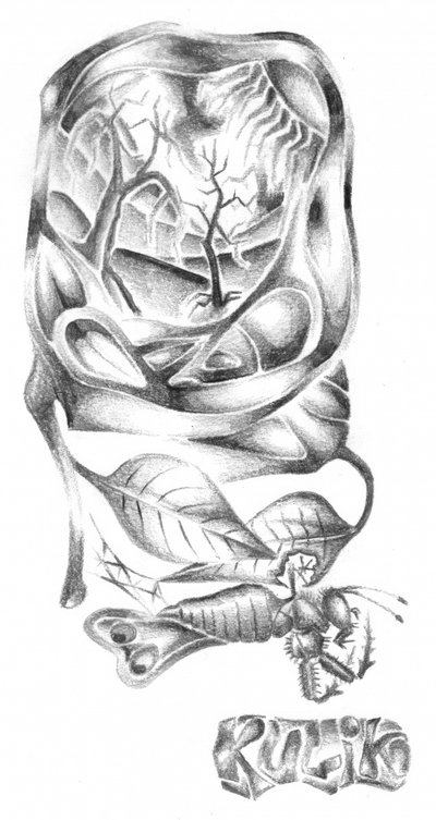 Surreal Forest Insect by Kulik