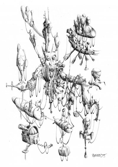 Surreal Puppet Master by Kulik