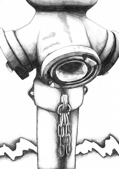 Urban Fire Hydrant Sketch by Kulik