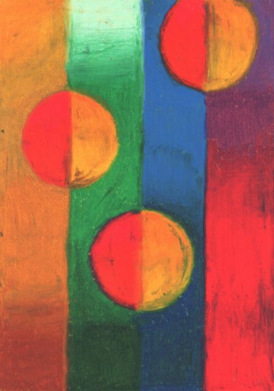 Vibrant Abstract Divisions by Kulik