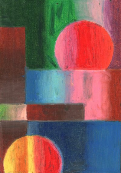Vibrant Abstract Shapes by Kulik