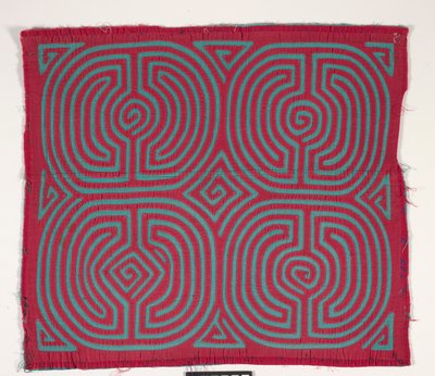 Shirt Panel (Mola) by Kuna Indian Culture