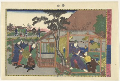 The Sixth Act, Scenes from the Kanadehon Chushingura Story (series title) by Kuniteru