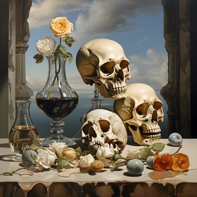 The 385th Picture Since the Third Time the Tones of Harmony Unite into a Whole 4 by Kurt Heppke