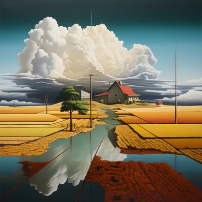 The Hundred and Tenth Picture Since the Fire Burns Brightly 2 by Kurt Heppke