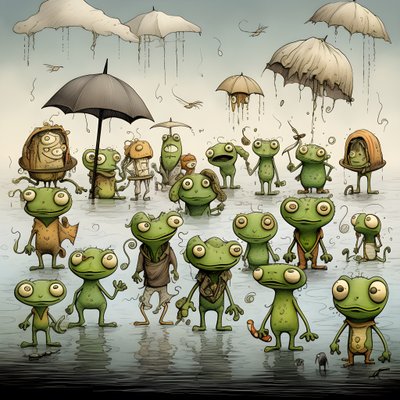 The Eighty-First Picture Since the Tears of Joy Flow Over Faces 3 by Kurt Heppke
