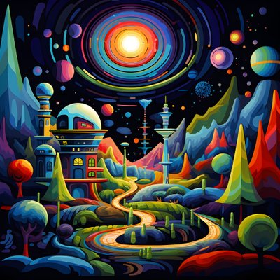 The Fifty-Seventh Picture Since a Timeless Choir Echoes Endlessly 1 by Kurt Heppke