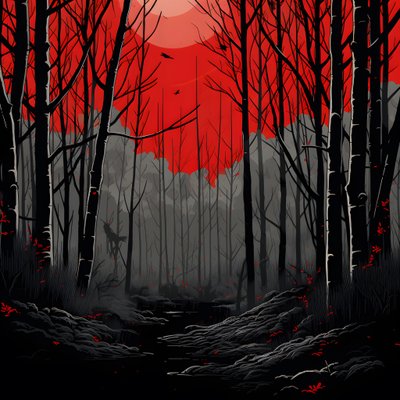 The Forty-Seventh Picture Since Faith Bled Red 1 by Kurt Heppke