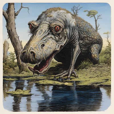 The Two Hundred and Thirteenth Picture Since the Second Time Before Time 2 by Kurt Heppke
