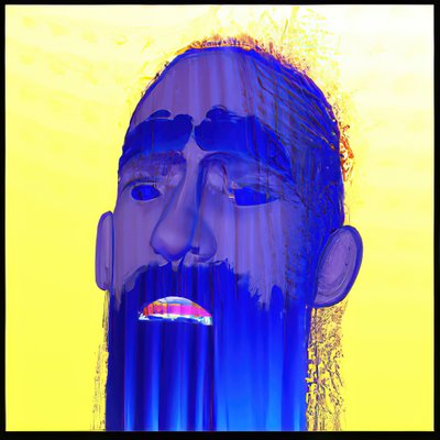 The Terror of the Bearded Thoughts of the Old Man I by Kurt Heppke