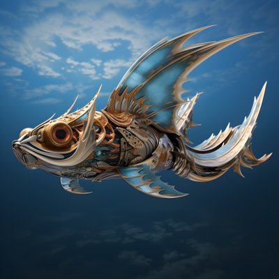 A Flying Fish 4 by Kurt Heppke