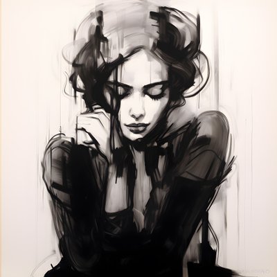 Expressionist Sketch 1 by Kurt Heppke