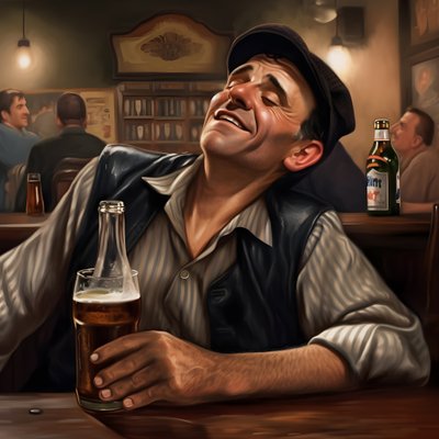 Photorealistic Austrian Man in His Work Clothes 4 by Kurt Heppke