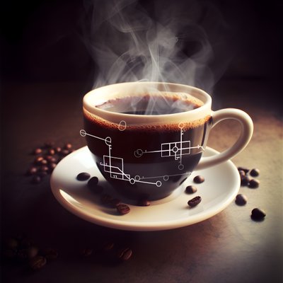 "Coffee + Science = Energy" 4 by Kurt Heppke