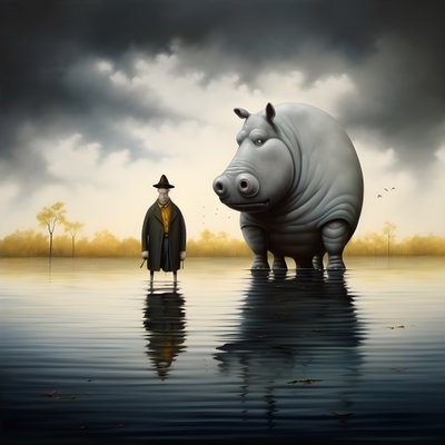 My Pet is a Hippopotamus 1 by Kurt Heppke