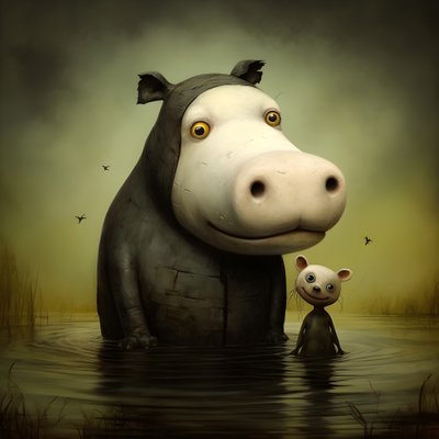 My Pet is a Hippopotamus 2 by Kurt Heppke