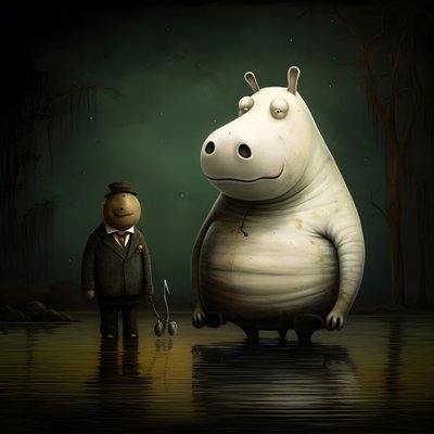 My Pet is a Hippopotamus 4 by Kurt Heppke