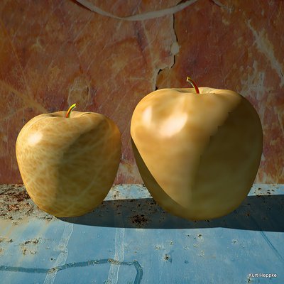 Texture Apples No. 1 by Kurt Heppke