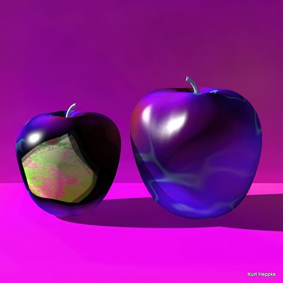 Texture Apples No. 2 by Kurt Heppke