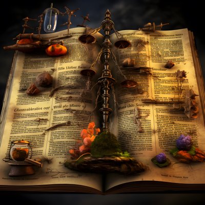 Visual representations of theories about the manuscript, such as herbal medicine guides, alien languages, and elaborate hoaxes 1 by Kurt Heppke