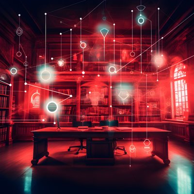 Regulations data science, library atmosphere 1 by Kurt Heppke