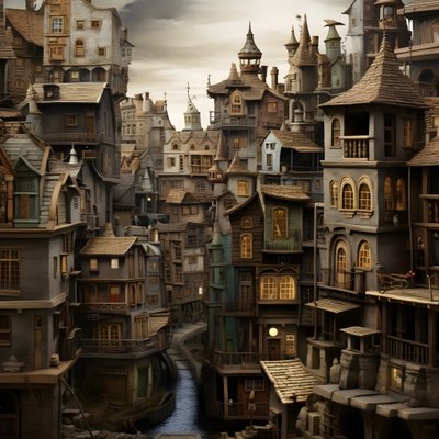 A city of lying houses by Kurt Heppke