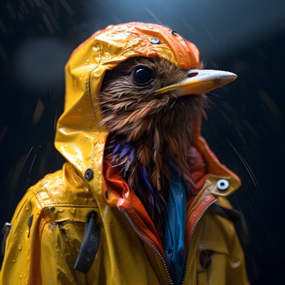 An Animal in a Raincoat by Kurt Heppke