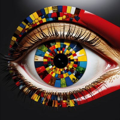 An Eye That Looks Like a Target 1 by Kurt Heppke