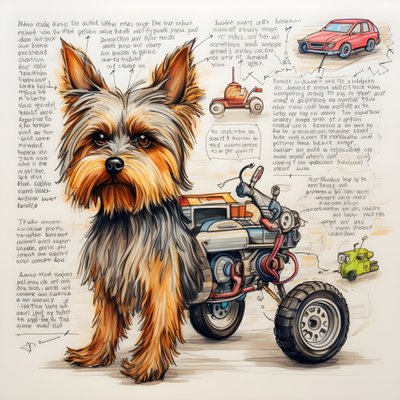 An Explanation for a Mechanical Yorkie Dog 1 by Kurt Heppke