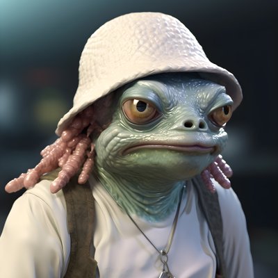 Ugly Old Frog Creature 2 by Kurt Heppke