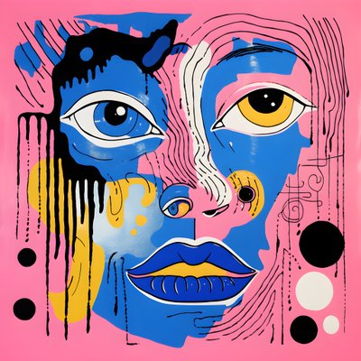Pink Face 1 by Kurt Heppke