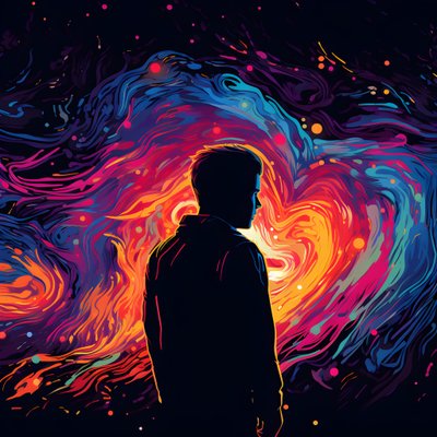 Staring into the Void, Nebula, Space, Cosmic 4 by Kurt Heppke