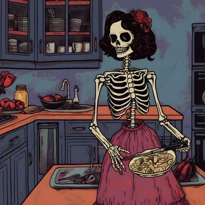 The Ghost in the Kitchen by Maddy Connelly 2 by Kurt Heppke
