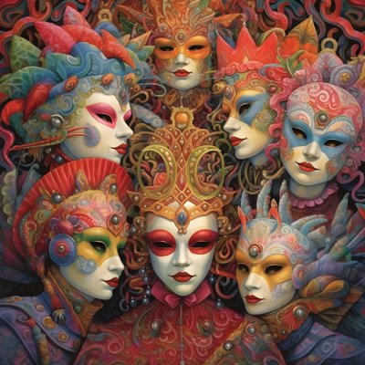 crazy masquerade 4 by Kurt Heppke