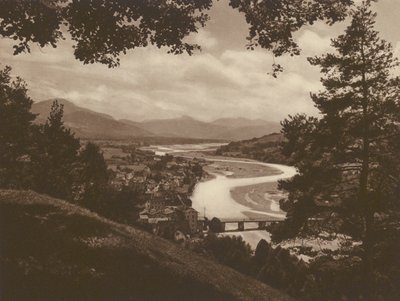Bad Tolz and the Isar Valley, View from the Kalvarienberg by Kurt Hielscher