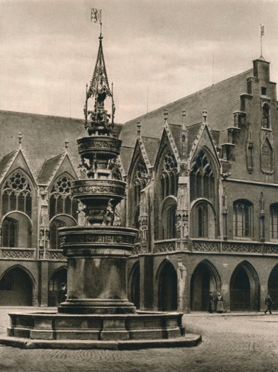 Braunschweig, Town-Hall of the Old City by Kurt Hielscher