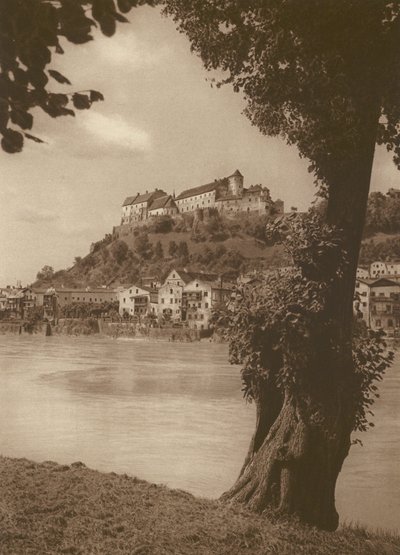 Burghausen on the Salzach by Kurt Hielscher