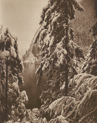 The Konigs-See near Berchtesgaden by Kurt Hielscher