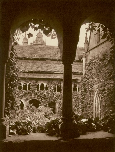 Hildesheim, Cathedral Cloister by Kurt Hielscher