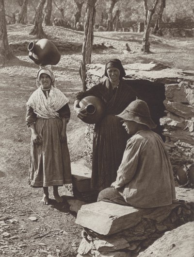 Hurdanos at the Well by Kurt Hielscher