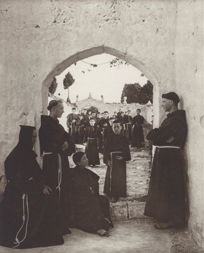 In the Monastery School by Kurt Hielscher