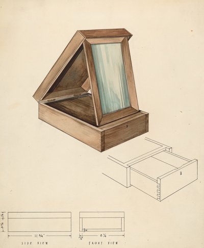Bishop Hill: Dressing Case, 1936 by Kurt Melzer