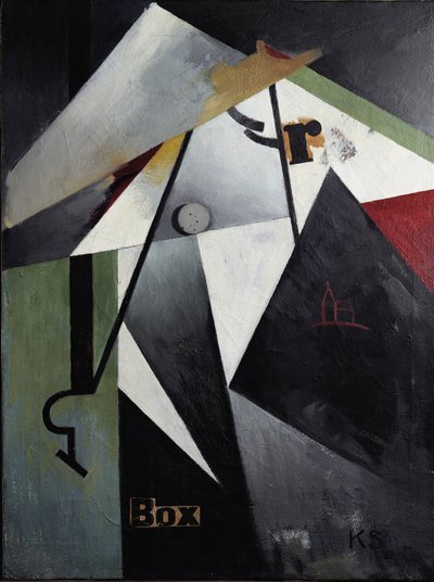 Box-R-Bild by Kurt Schwitters