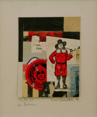 Mz 1926,24, and Sons by Kurt Schwitters