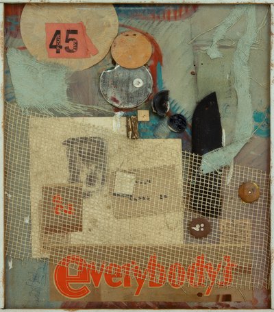 Untitled (Everybodys) by Kurt Schwitters