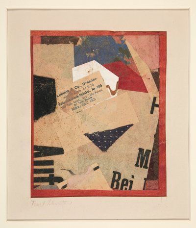 Untitled [Lobeck & Co., Dresden] by Kurt Schwitters