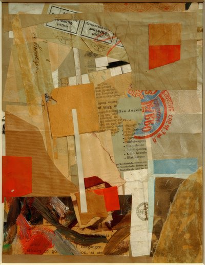Officially Opened by Customs by Kurt Schwitters